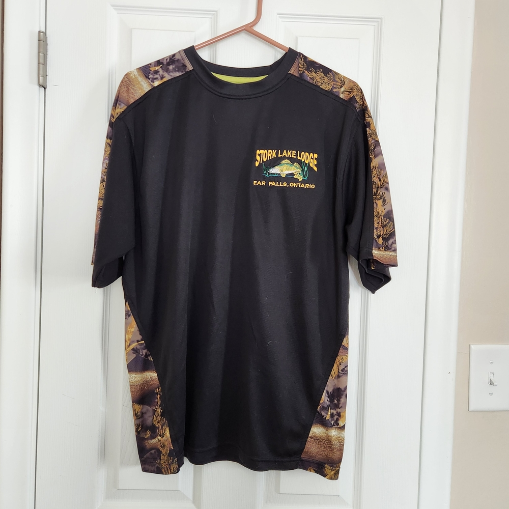 Fishouflage Stork Lake Lodge Shirt